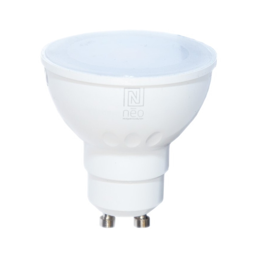 Immax NEO 07777C - SÆT med 3 stk. LED RGB+CCT Dæmpbar pære GU10/4,8W/230V Tuya