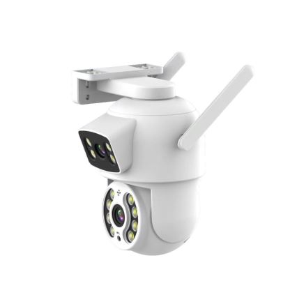 Immax NEO 07783L - Smart udendørskamera med sensor DOUBLE 355° P/T 2x2MP IP65 Wi-Fi Tuya