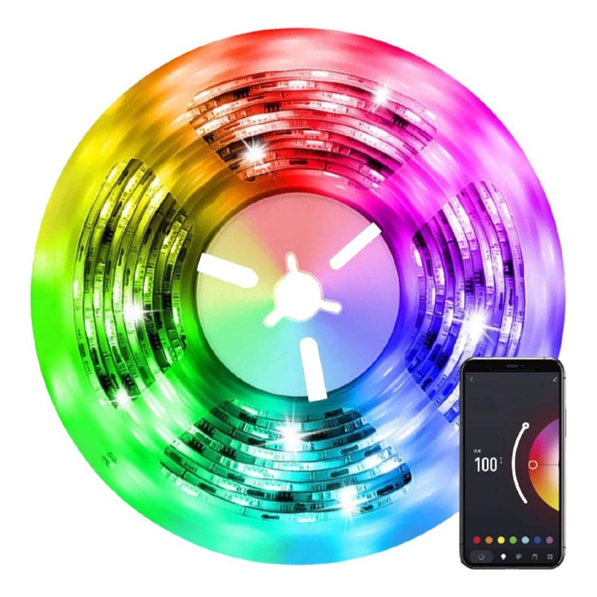 Immax NEO 07790L - LED RGB+CCT Dæmpbar LED-strimmel NEO SMART LED/15W/230V 3m IP65 Wi-Fi Tuya