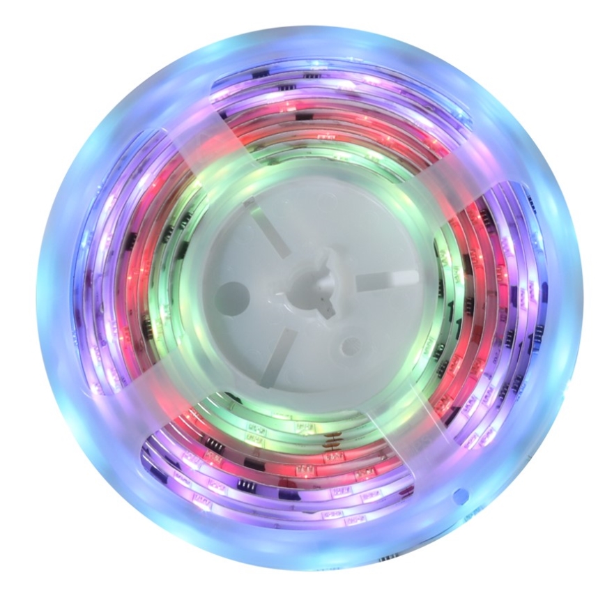Immax NEO 07791L - LED strip m. RGB-farver dæmpbar NEO LITE LED/18W/230V 5 m IP65 MUSIC Wi-FI Tuya + fjernbetjening