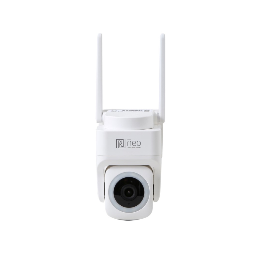 Immax NEO 07793L - Smart udendørskamera med sensor CUBE 4MP 5V IP65 Wi-Fi Tuya