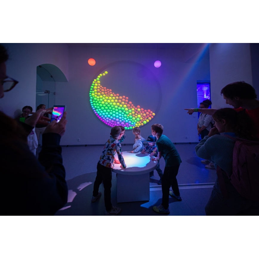 Immax NEO 07794CDO - Sæt med 3 LED RGB+CCT, dæmpbar pære E27/14W/230V 2700K-6500K Tuya Wi-Fi + fjernbetjening