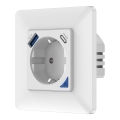 Immax NEO 07801L - Smart stikdåse 16A/230V + 1x USB-A + 1x USB-C Tuya SCHUKO