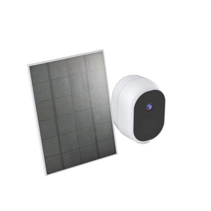 Immax NEO 07802L - Smart udendørs solcellekamera med BARREL-sensor 5000 mAh Wi-Fi Tuya IP65