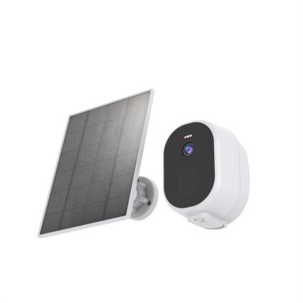 Immax NEO 07802L - Soldrevet kamera m. sensor BARREL 5000 mAh Wi-Fi Tuya IP65