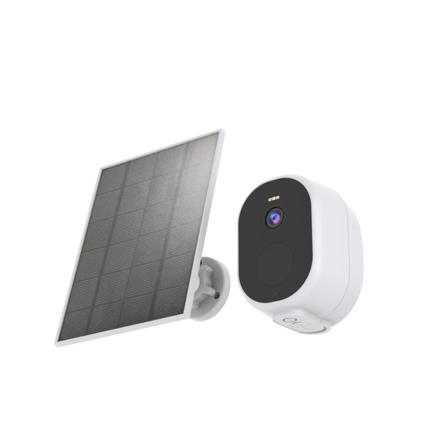 Immax NEO 07802L - Soldrevet kamera m. sensor BARREL 5000 mAh Wi-Fi Tuya IP65