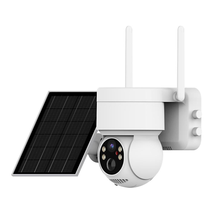 Immax NEO 07803L - Soldrevet kamera m. sensor SENTRY 6000 mAh Wi-Fi Tuya IP65