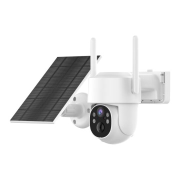 Immax NEO 07804L - Smart udendørs solcellekamera med 9000 mAh sensor Wi-Fi Tuya IP65