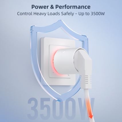 Immax NEO 07812L - Smart stikdåse E 3500W Wi-Fi