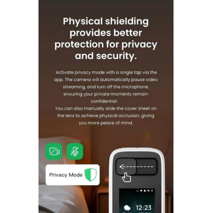 Immax NEO 07814L - Smart indendørs kamera med 4 MP-sensor, 5 V strømforsyning og Wi-Fi