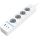 Immax NEO 07821L - Forlængerledning NEO LITE Smart 4AC+1xUSB+2xUSB-C Wi-Fi