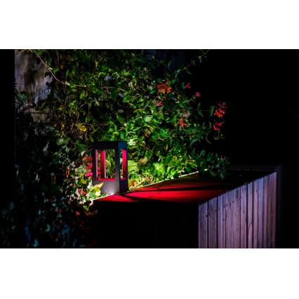 Immax NEO 07902L - LED RGB+CCT Dæmpbar udendørs lampe NEO LITE CUBE LED/10W/230V 2700-6500K IP67 Wi-Fi Tuya sort