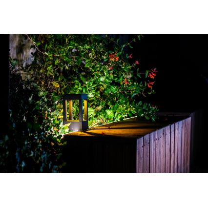 Immax NEO 07902L - LED RGB+CCT Dæmpbar udendørs lampe NEO LITE CUBE LED/10W/230V 2700-6500K IP67 Wi-Fi Tuya sort