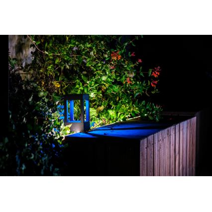 Immax NEO 07902L - LED RGB+CCT Dæmpbar udendørs lampe NEO LITE CUBE LED/10W/230V 2700-6500K IP67 Wi-Fi Tuya sort