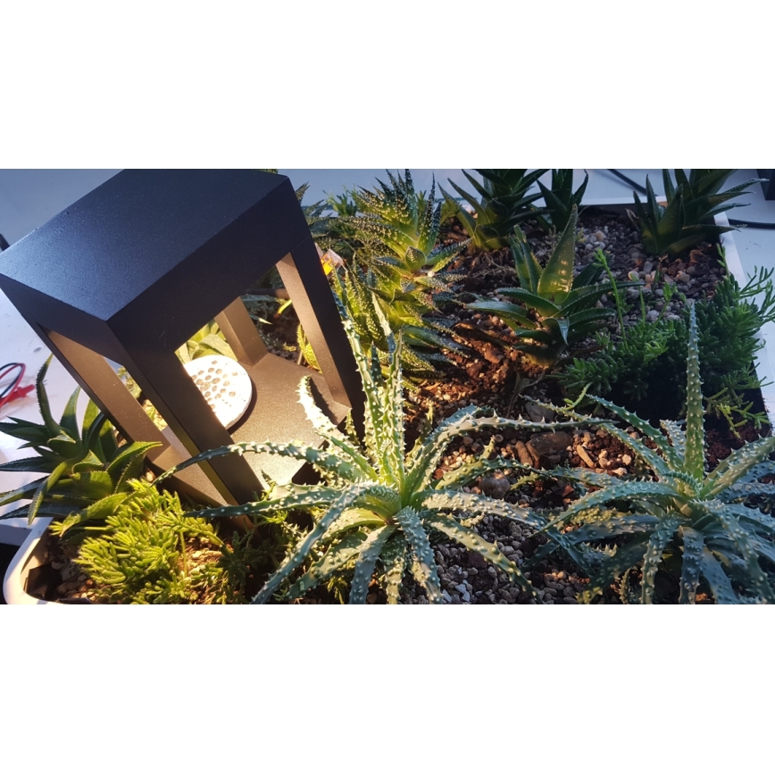 Immax NEO 07902L - LED RGB+CCT Dæmpbar udendørs lampe NEO LITE CUBE LED/10W/230V 2700-6500K IP67 Wi-Fi Tuya sort