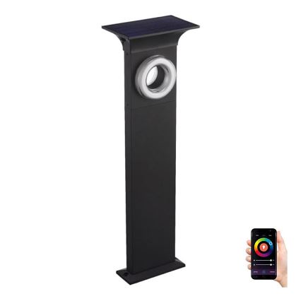 Immax NEO 07904L - LED RGB+CW/W Solcellelampe dæmpbar ANEL LED/2W/5V IP54 Tuya 2000 mAh