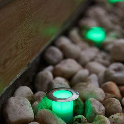 Immax NEO 07905L - LED RGB Dæmpbar solcellelampe ESTRELAS 8xLED/0,25W/5V IP65 Tuya 2200 mAh