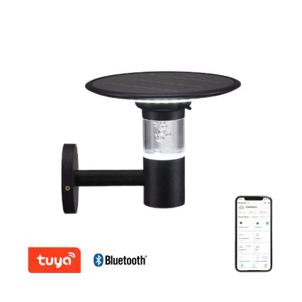 Immax NEO 07907L - LED RGB+CW/W Soldrevet væglampe dæmpbar BUBBLES LED/2W/5,5V IP54 Tuya 4000 mAh