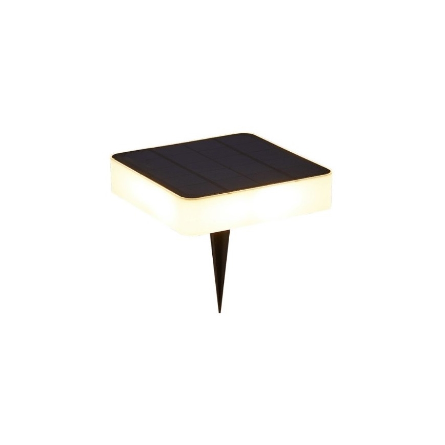 Immax NEO 07911L - LED solcellelampe med sensor  og RGB-farver dæmpbar NEO LITE LED/1W/5V kantet IP54 Tuya 1300 mAh
