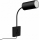Immax NEO 08295L - Væglampe med USB PUNTO 1xGU10/9W/230V sort