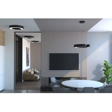 Immax NEO 7133 - LED SMART Loftlampe dæmpbar CÉČKO LED/52W/230V + fjernbetjening 60 cm Tuya ZigBee