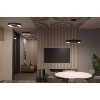 Immax NEO 7133 - LED SMART Loftlampe dæmpbar CÉČKO LED/52W/230V + fjernbetjening 60 cm Tuya ZigBee