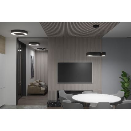 Immax NEO 7133 - LED SMART Loftlampe dæmpbar CÉČKO LED/52W/230V + fjernbetjening 60 cm Tuya ZigBee