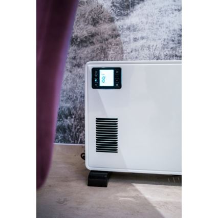 Immax NEO 07760L - Konvektionsradiator 1000/1300/2300W LCD/timer/TURBO/termostat Wi-Fi Tuya + Fjernbetjening