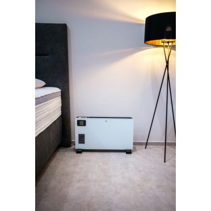 Immax NEO 07760L - Konvektionsradiator 1000/1300/2300W LCD/timer/TURBO/termostat Wi-Fi Tuya + Fjernbetjening