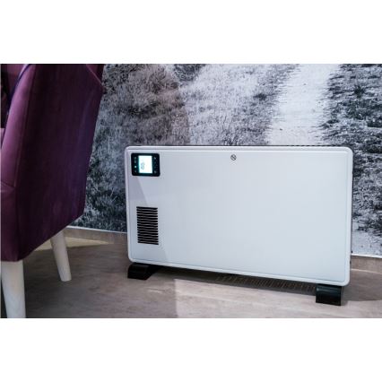 Immax NEO 07760L - Konvektionsradiator 1000/1300/2300W LCD/timer/TURBO/termostat Wi-Fi Tuya + Fjernbetjening