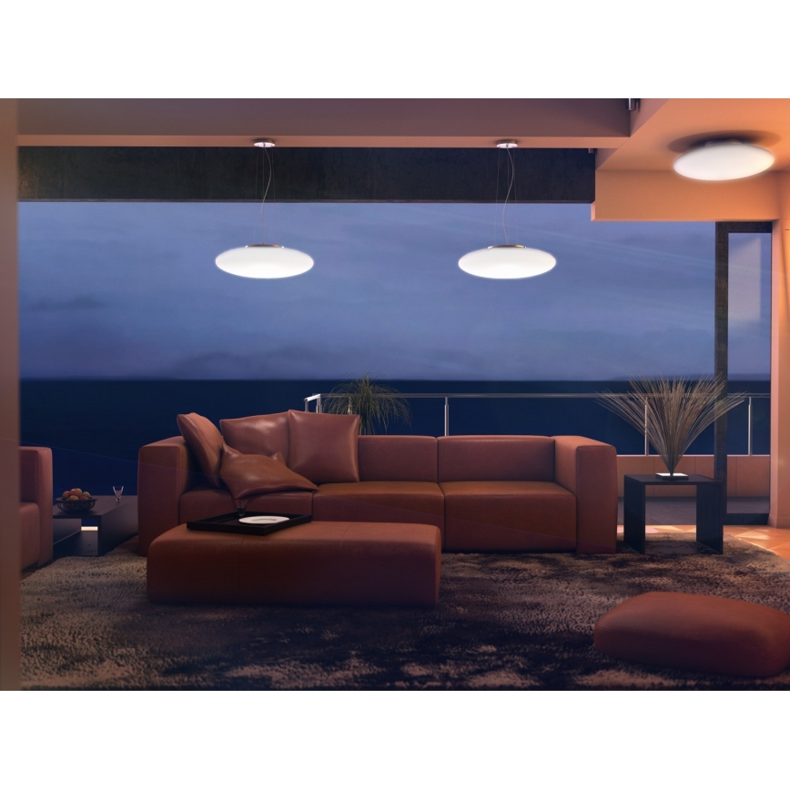 Immax NEO - LED pendel dæmpbar RGB-farver ELIPTICO 3xE27/8,5W/100-240V + fjernbetjening Tuya