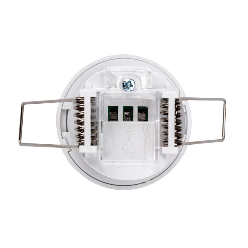 Indbygget bevægelsessensor PIR 360° 400W/230V hvid