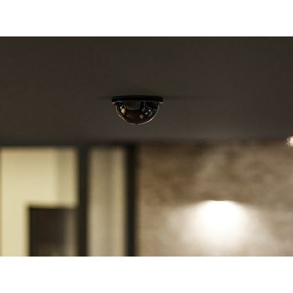 Bevægelses- og skumringssensor til indbygning 360° 1200W/230V IP54 sort