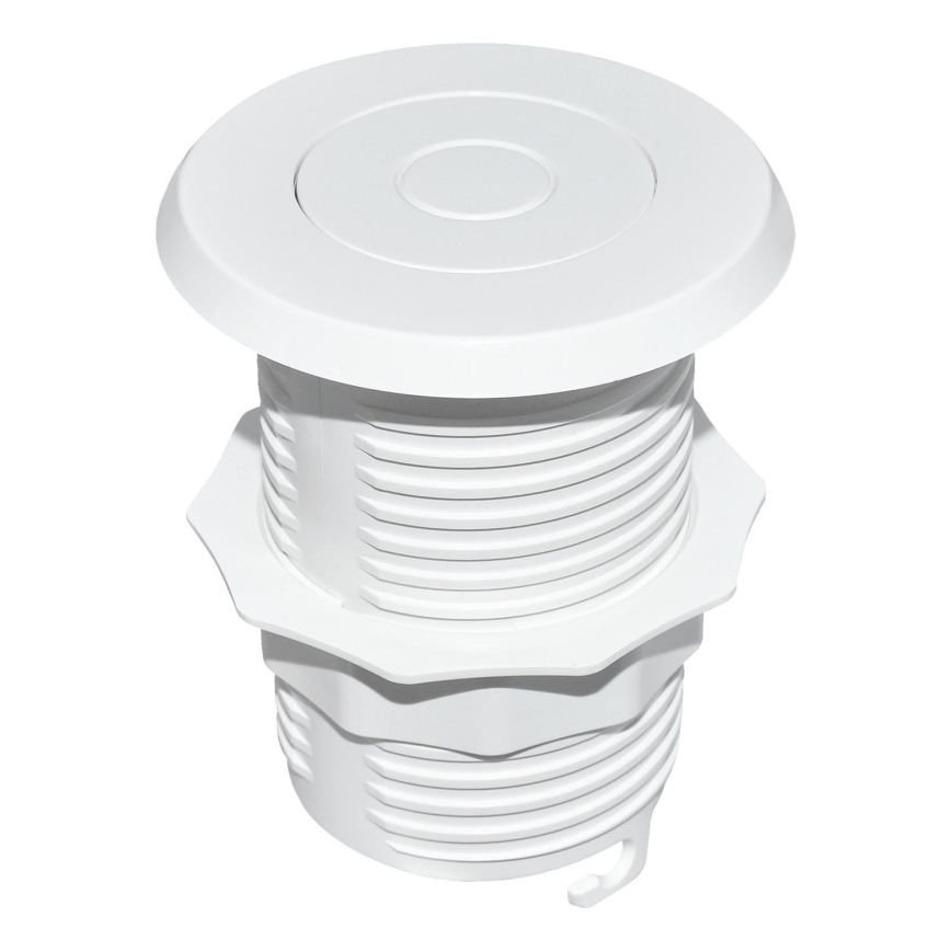 Indbygget USB oplader USB A+C hvid