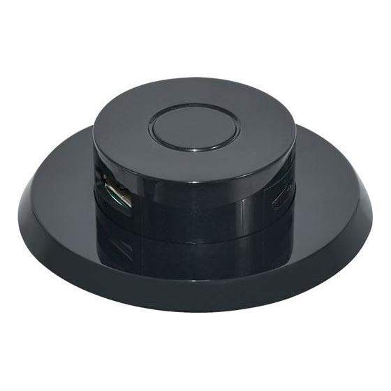 Indbygget USB oplader USB A+C sort