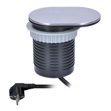 Indbygget USB-stik med bevægeligt låg 10A / 230V