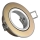 Indbygningslampe EAST OPAL 1xGU10/8W/230V diameter 8,5 cm guldfarvet