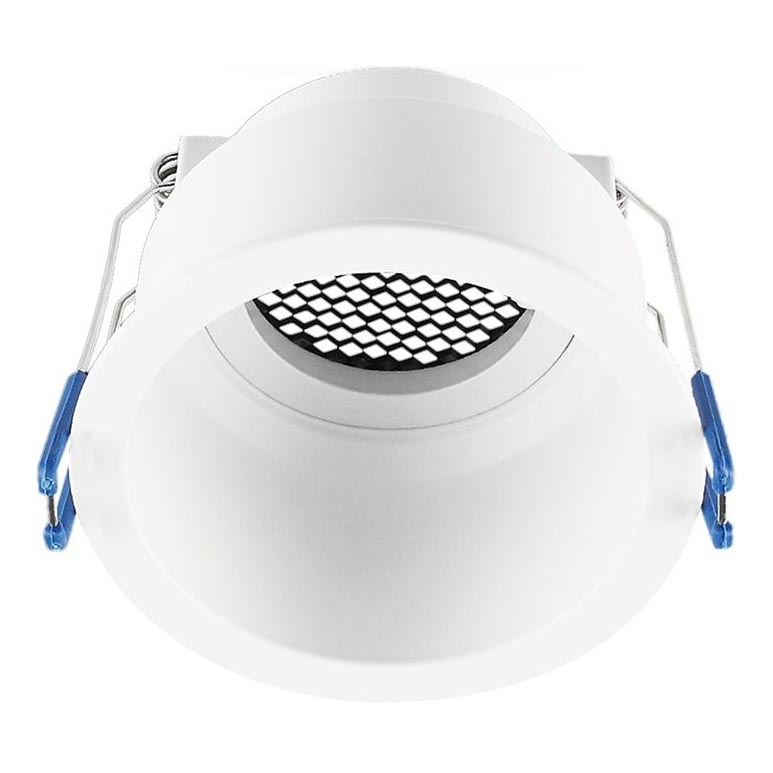 Indbygningslampe GU10 diameter 9 cm hvid
