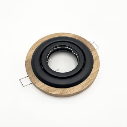 Indbygningslampe TOBBY 1xG9/20W/230V diameter 11,5 cm eg/sort