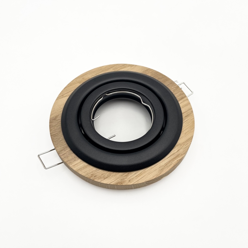 Indbygningslampe TOBBY 1xG9/20W/230V diameter 11,5 cm eg/sort