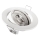 Indbygningsspot 1xGU10/MR16/10W/230V, Ø 9 cm, hvid