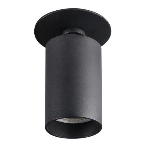 Indbygningsspot CHIRO 1xGU10/35W/230V sort