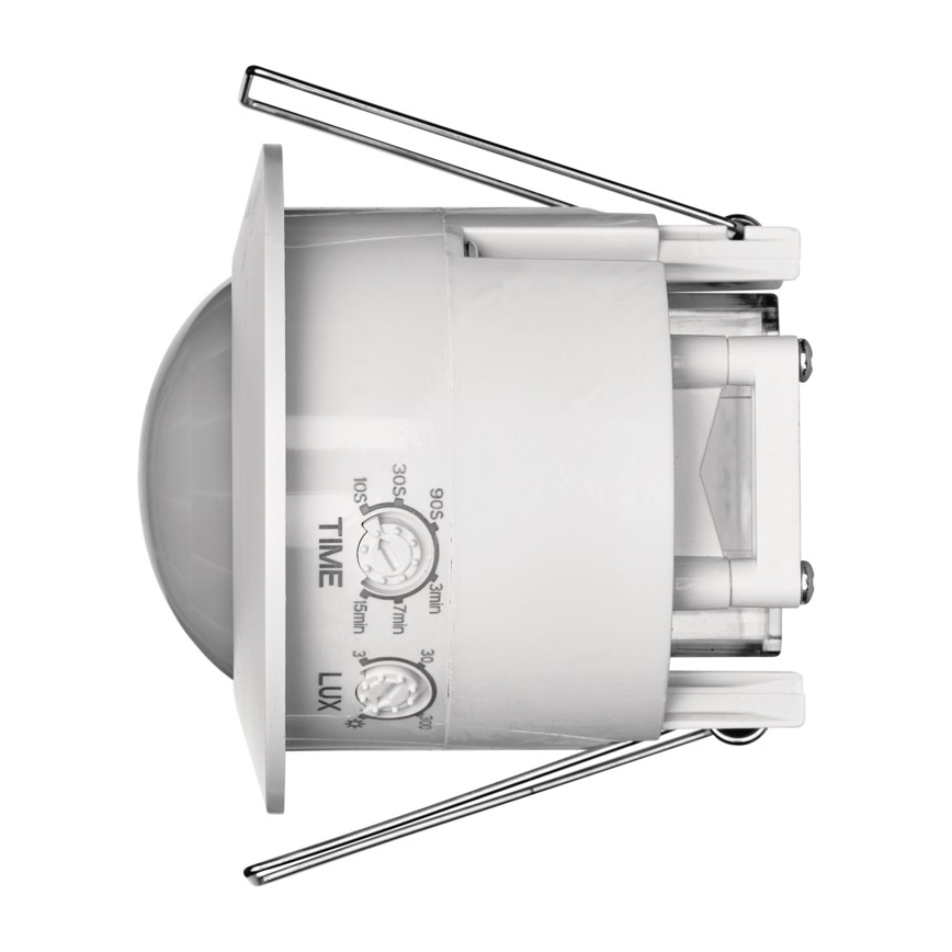 Indbygningsspot med bevægelsessensor PIR B 360° 1200W/230V hvid