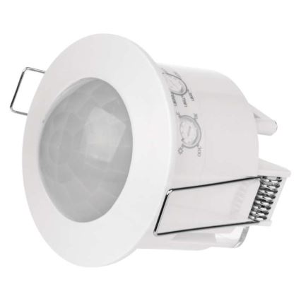 Indbygningsspot med bevægelsessensor PIR B 360° 1200W/230V hvid