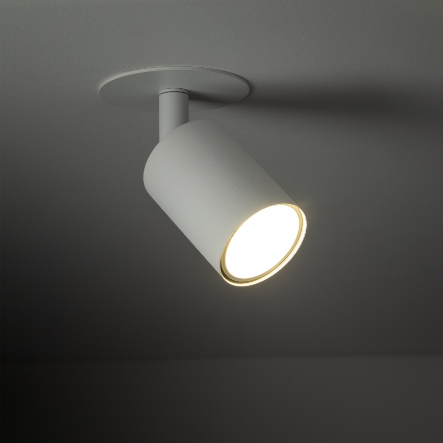Indbygningsspot NEX 1xGU10/10W/230V hvid