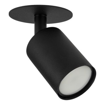 Indbygningsspot NEX 1xGU10/10W/230V sort