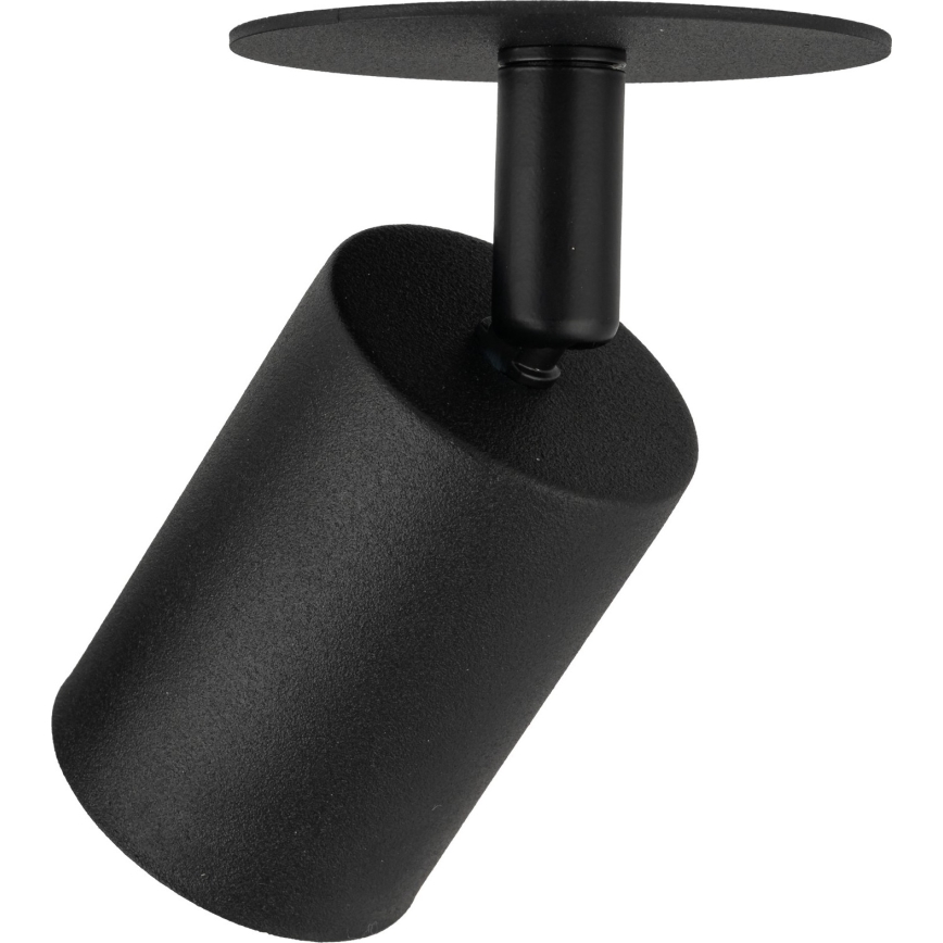 Indbygningsspot NEX 1xGU10/10W/230V sort