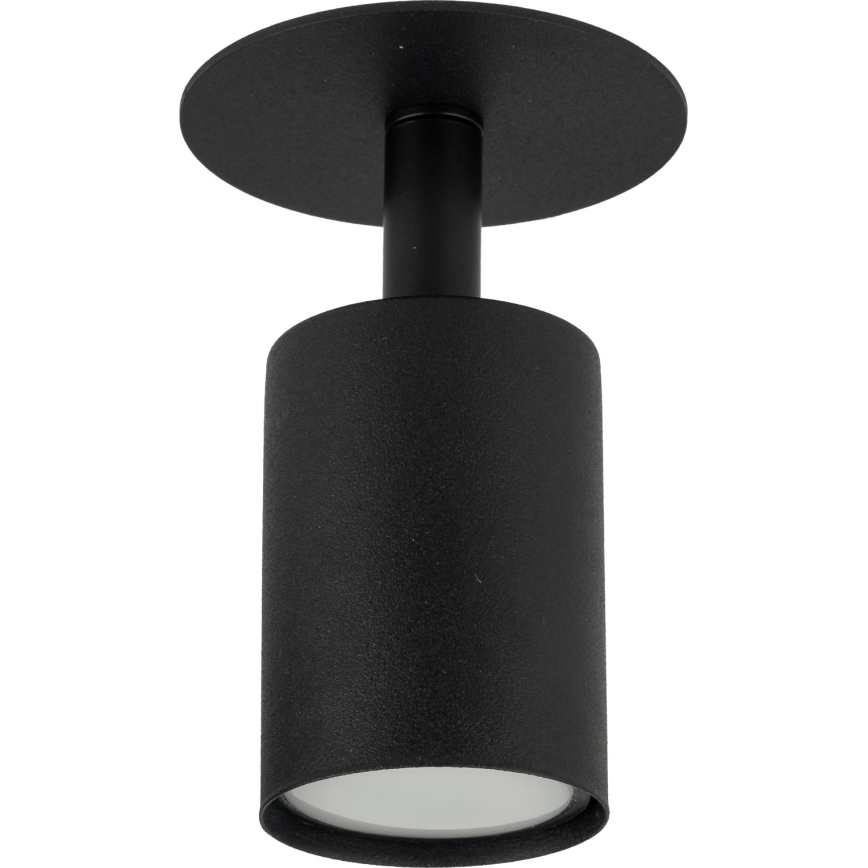 Indbygningsspot NEX 1xGU10/10W/230V sort