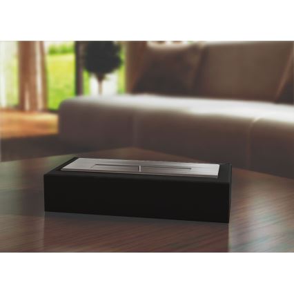 Kratki - BIO pejs 8,5x49 cm 2,5 kW sort