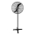 Industriel gulvventilator 180W/230V 157 cm sort